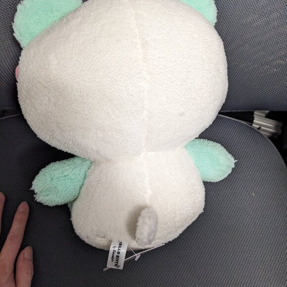 Hello Kitty Mint Panda Costume 11" Plush - New with tag (Round1 Exclusive) - Picture 2 of 7